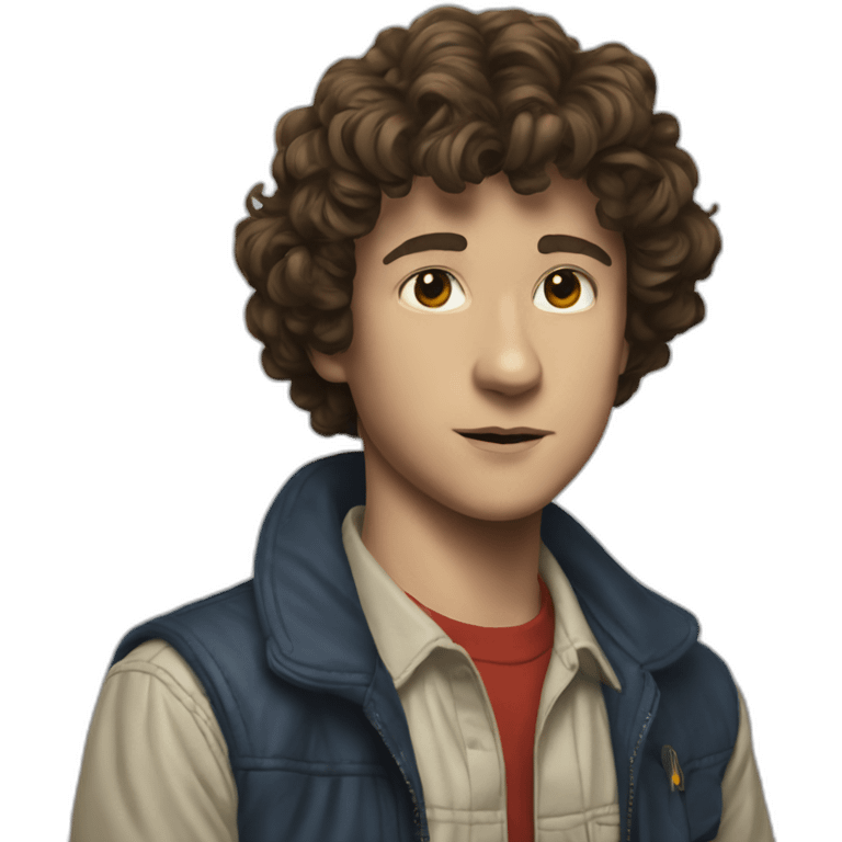 Dustin stranger things emoji