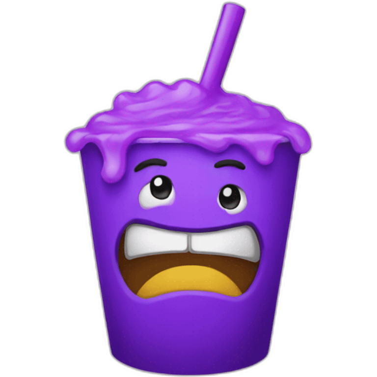 Grimace Shake emoji