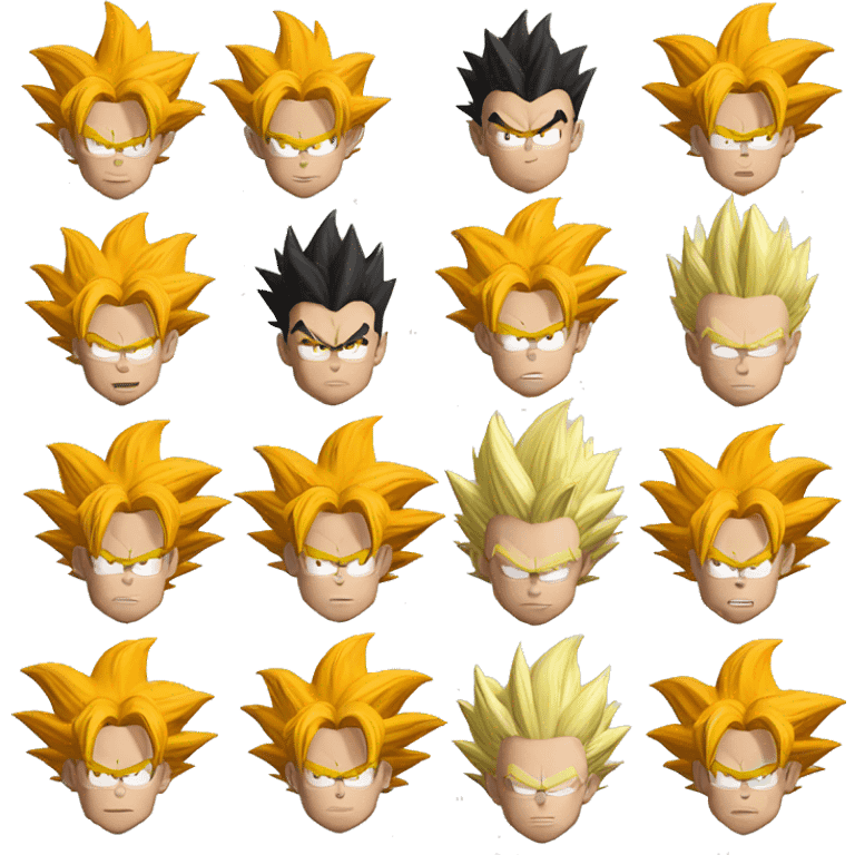 Goku super sayan emoji