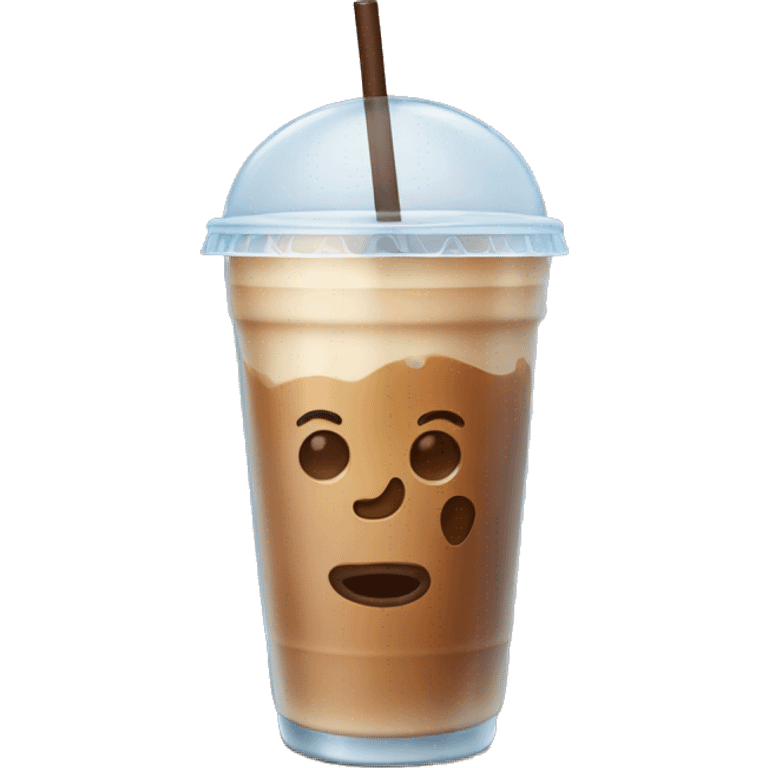 Iced coffee without lid emoji