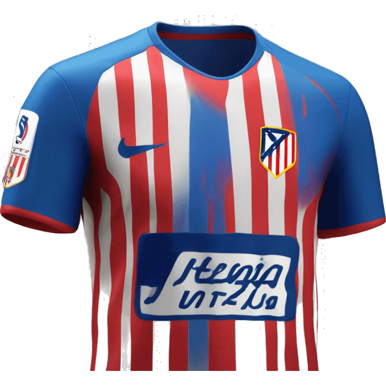 Atletico de madrid shirt emoji