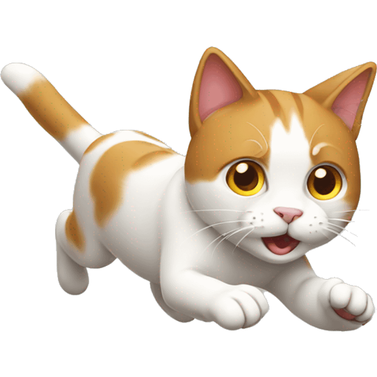 Running cat emoji