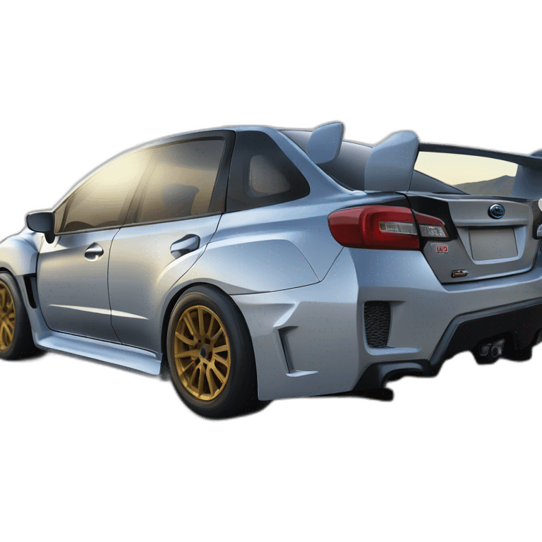 subaru wrx sti gr emoji