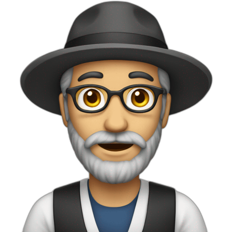 Sephardi Jewish man emoji