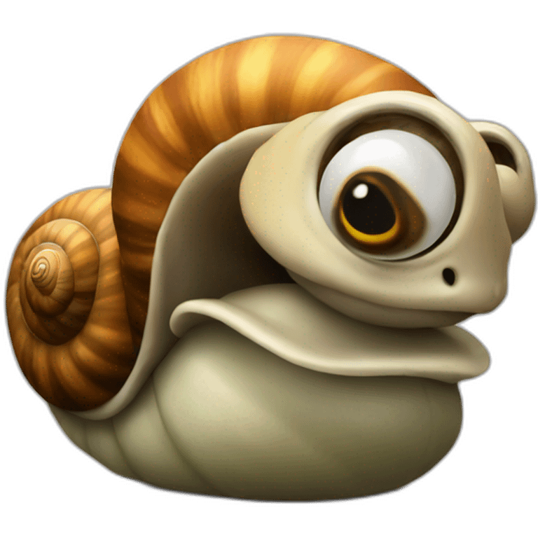 gangster snail emoji