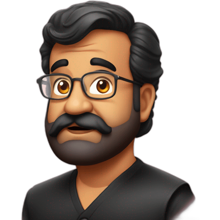 mohanlal as Advocate emoji