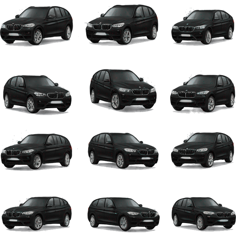 Black bmw  emoji