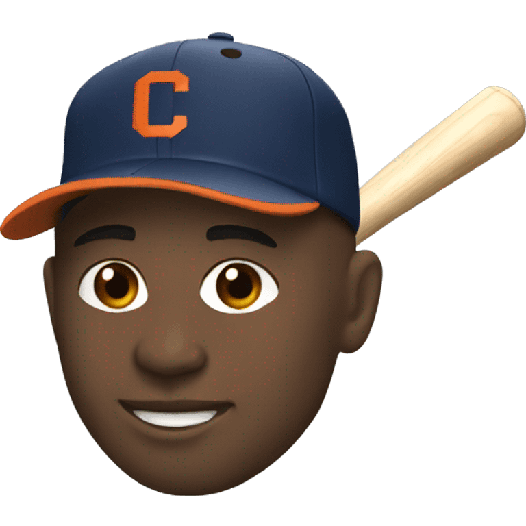 Cleveland Baseball Player  emoji