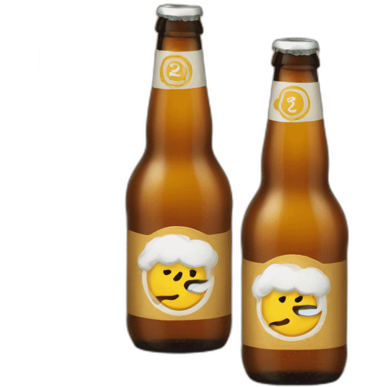 6 pack beer emoji