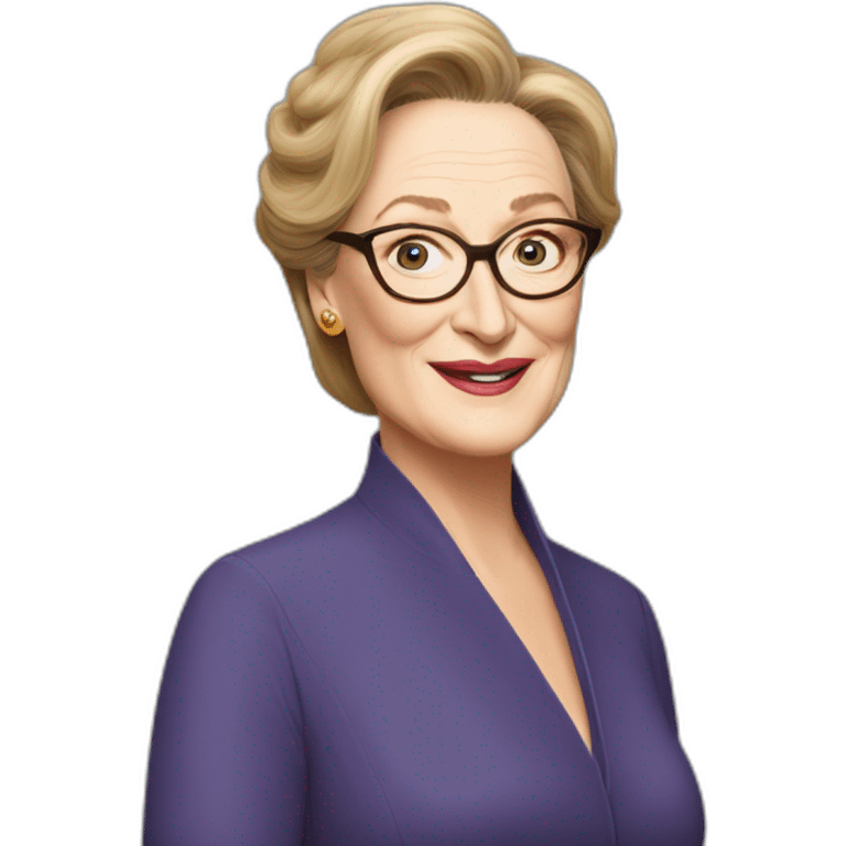 meryl streep miranda emoji