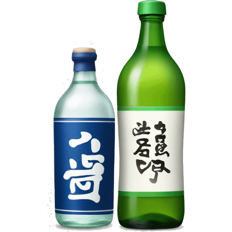 botella de soju emoji