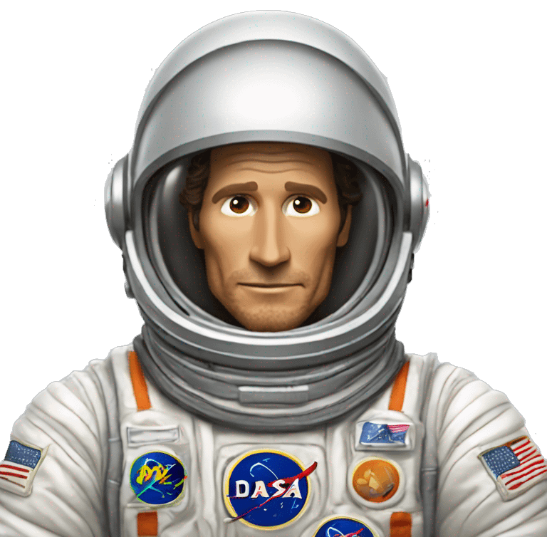 Matthew McConaughey spacesuit emoji