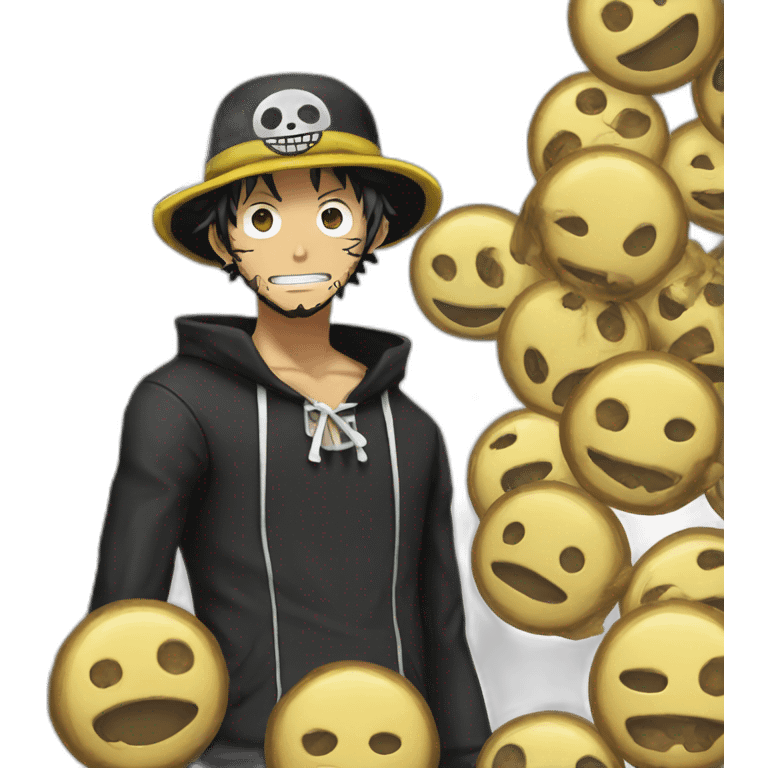 trafalgar law One piece emoji