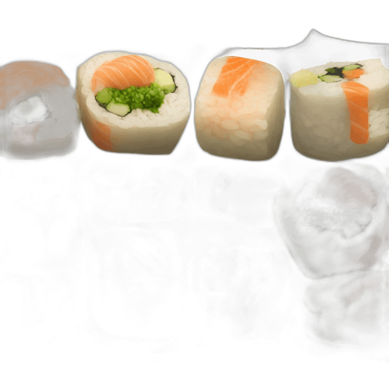 rolls-sushi emoji