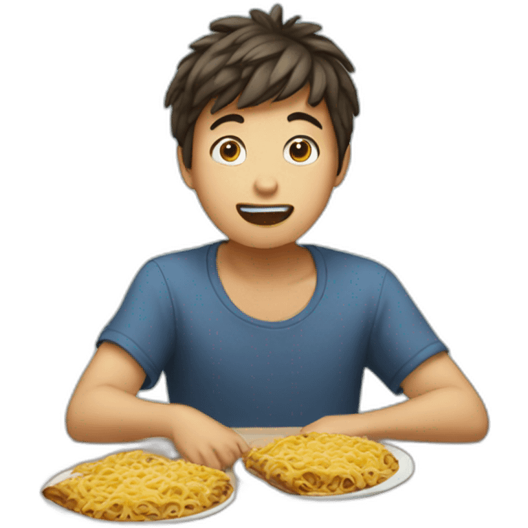 hungry boy emoji