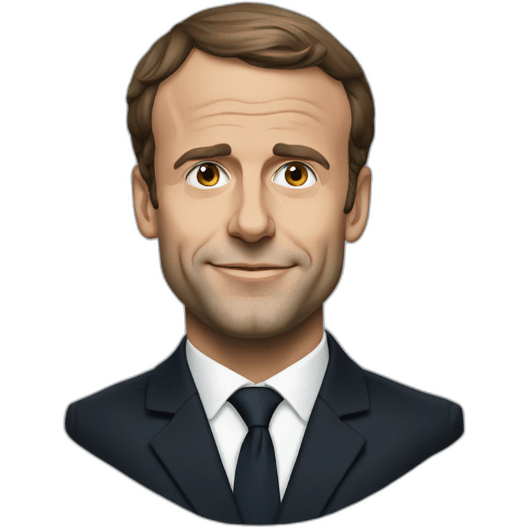 Macron Emmanuel Macron emoji