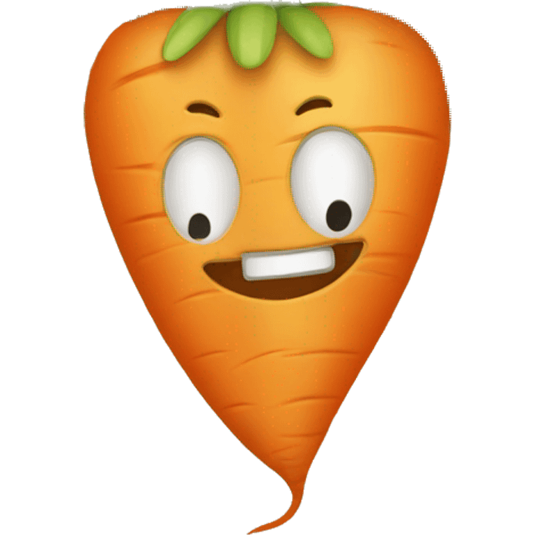 A carrot emoji