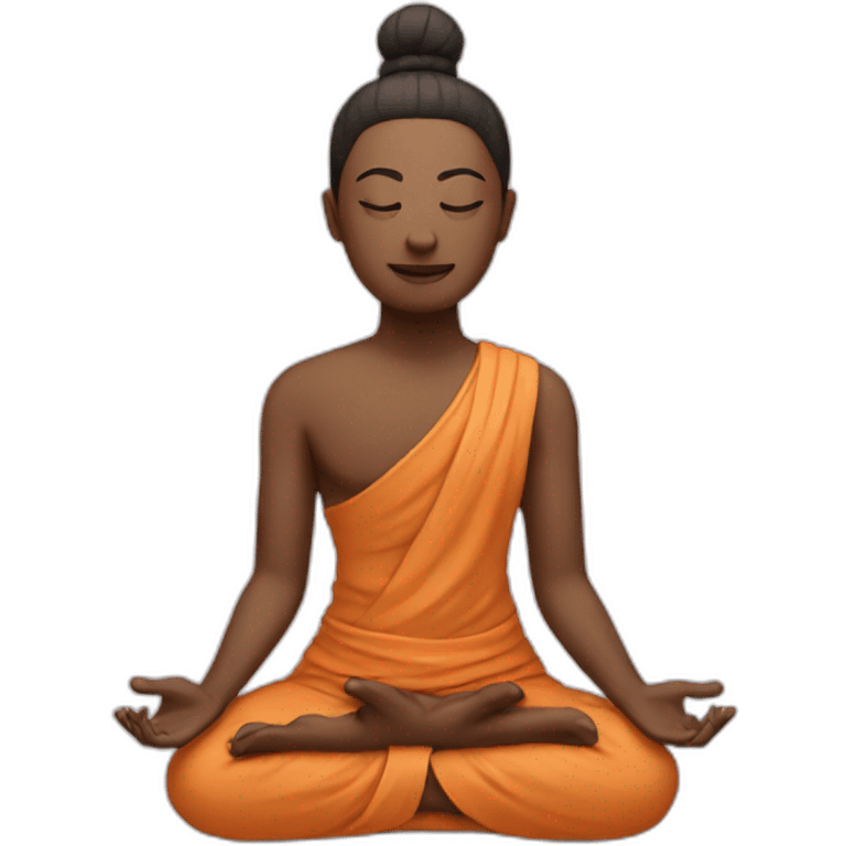 meditation emoji