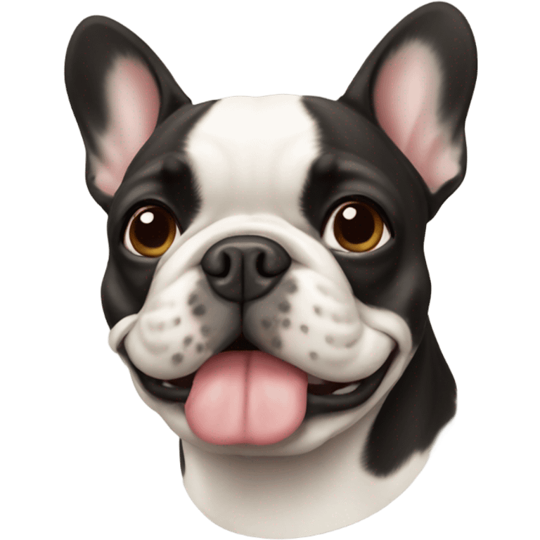 French bulldog  emoji