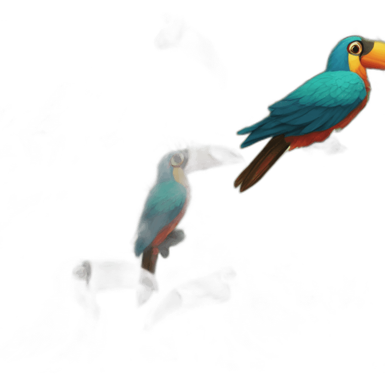 tiki tucan emoji