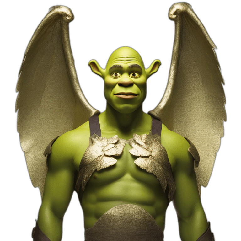 shrek,-david-bellemere,-bare-belly,-wings,-choker,-bathed-in-shadows,-fov-90-degrees,-short-lighting,-l-usm,-cold-colors,-gilded-technique,-ex emoji