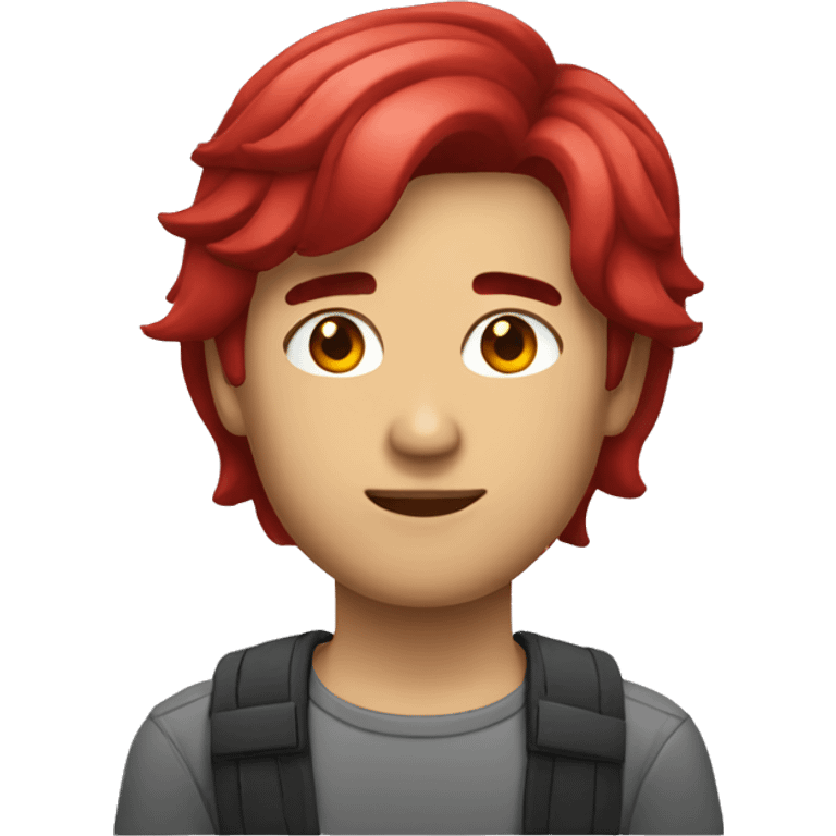 persona masculina con cabello rojo  emoji