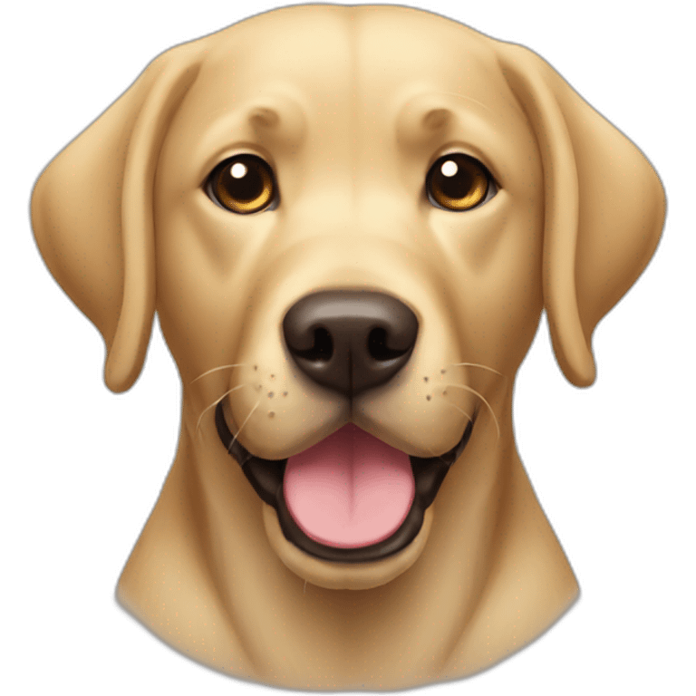 labrador play bow emoji