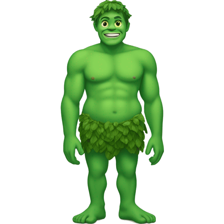 The jolly green giant  emoji