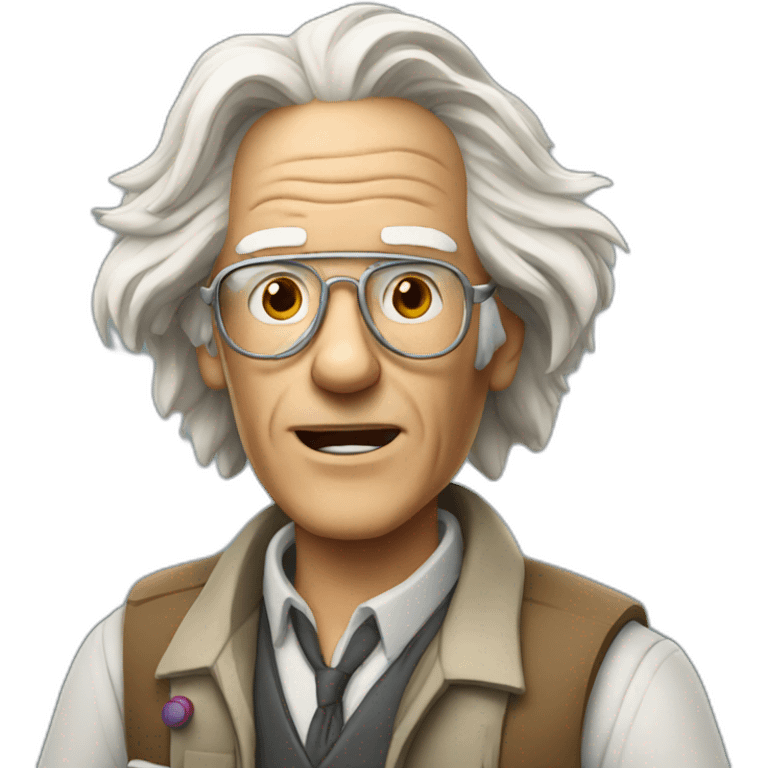 doc brown emoji