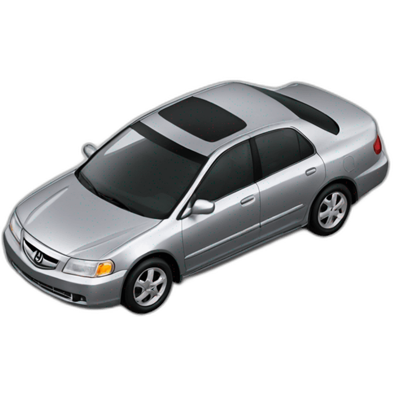 2002 acura EL silver emoji