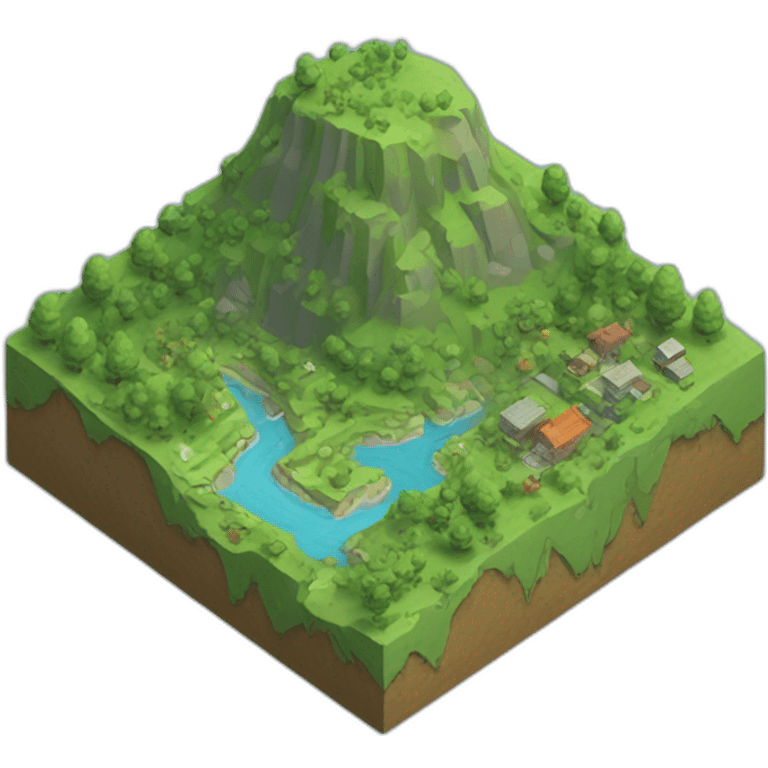 isometric-land emoji