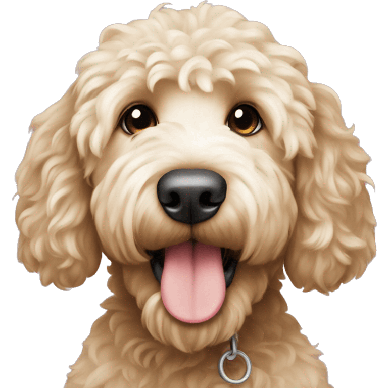 Goldendoodle  emoji