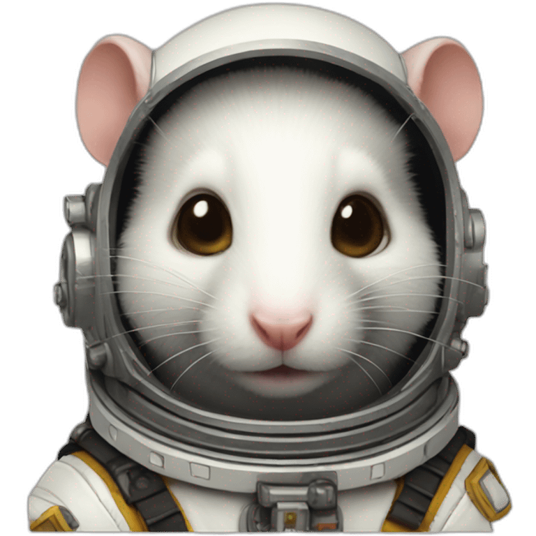 astronaut Warhammer rat emoji