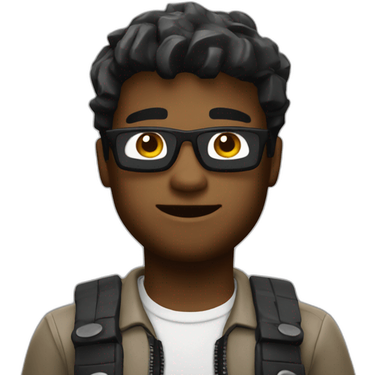 Roblox cool guy emoji