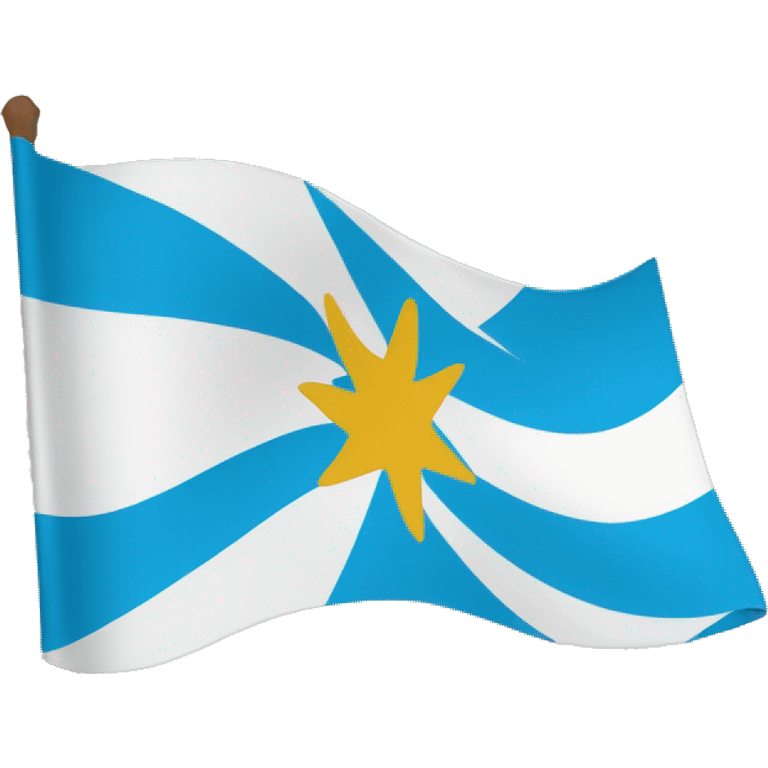 Bandera de Galicia  emoji