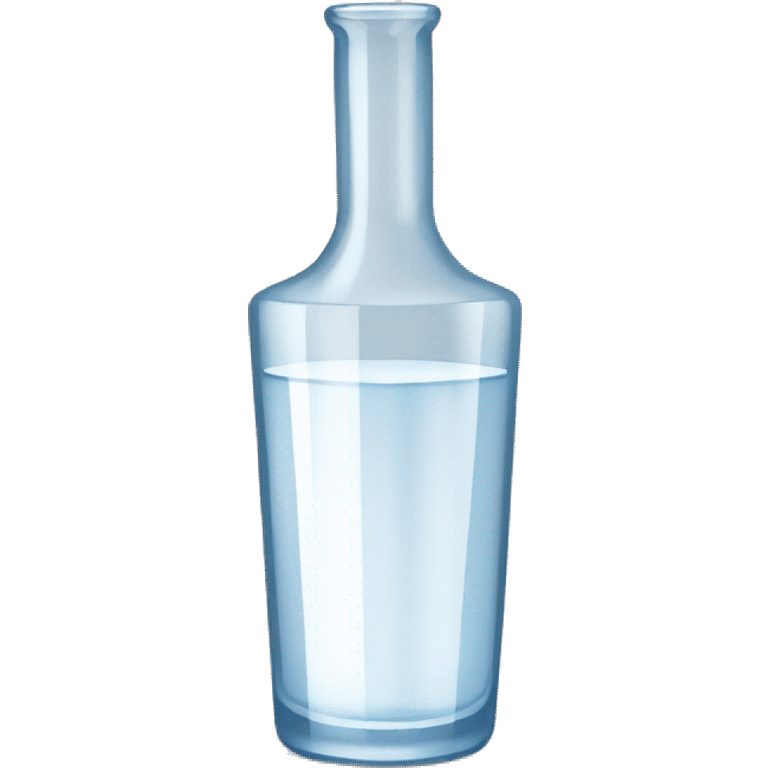 Ouzo and tall traditional ouzo glass emoji