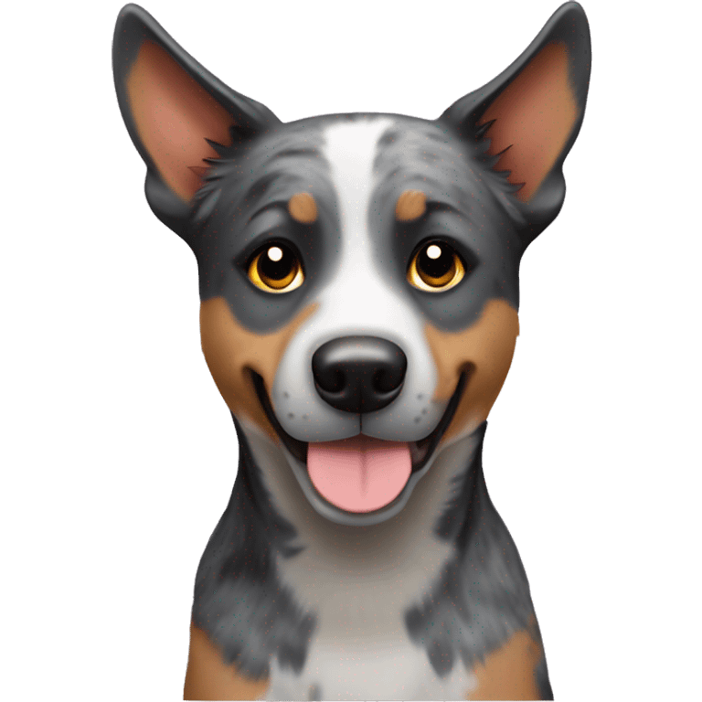 Australian cattle dog emoji