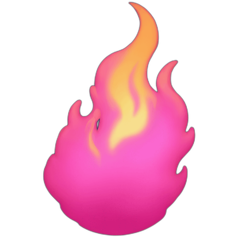 pink fire emoji