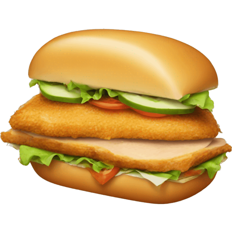 chicken sandwich emoji