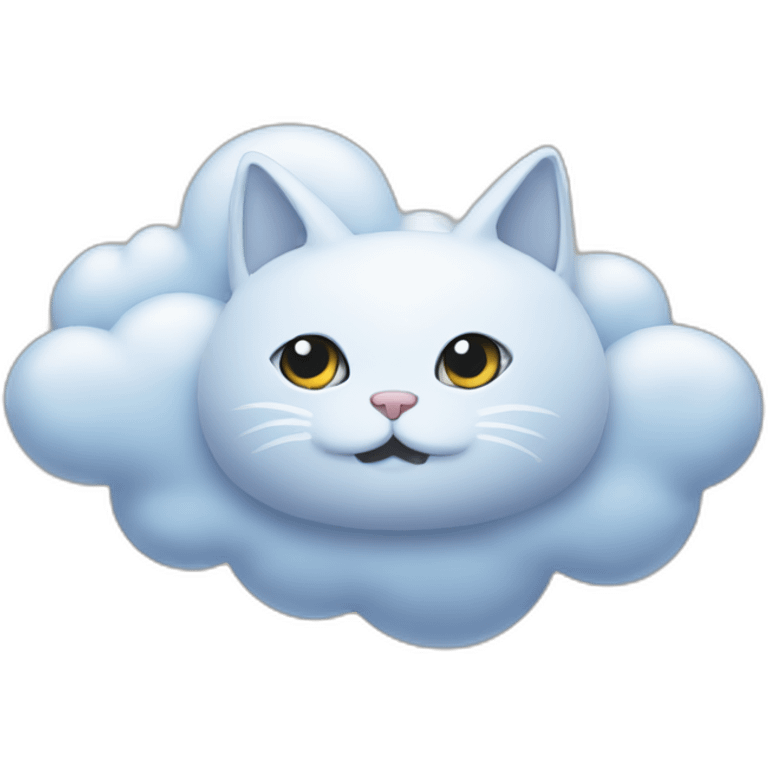 cat cloud emoji