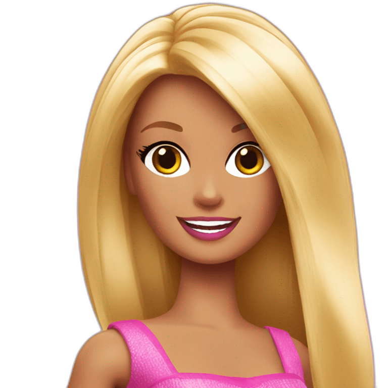 Barbie victorious emoji