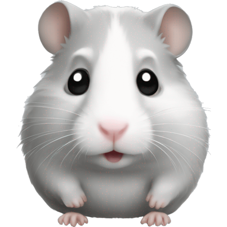 Hamster grey  emoji