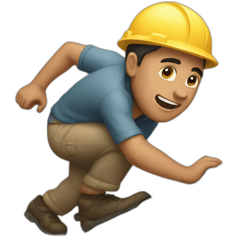 man-pushing-rock-up-the-hill emoji