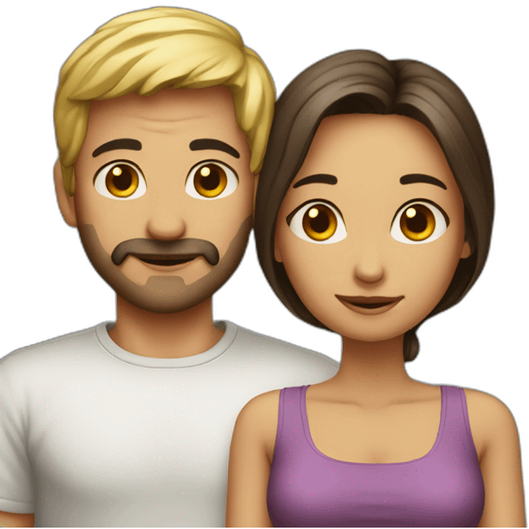 Couple ovni emoji