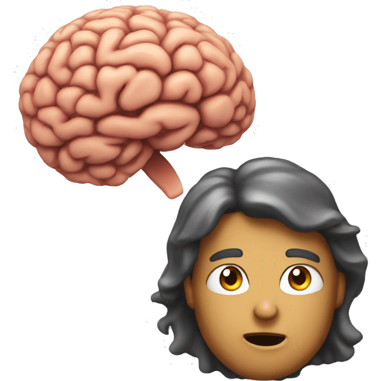 Brain blast emoji