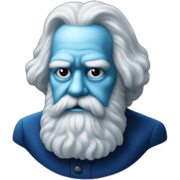 karl marx blue ghost emoji