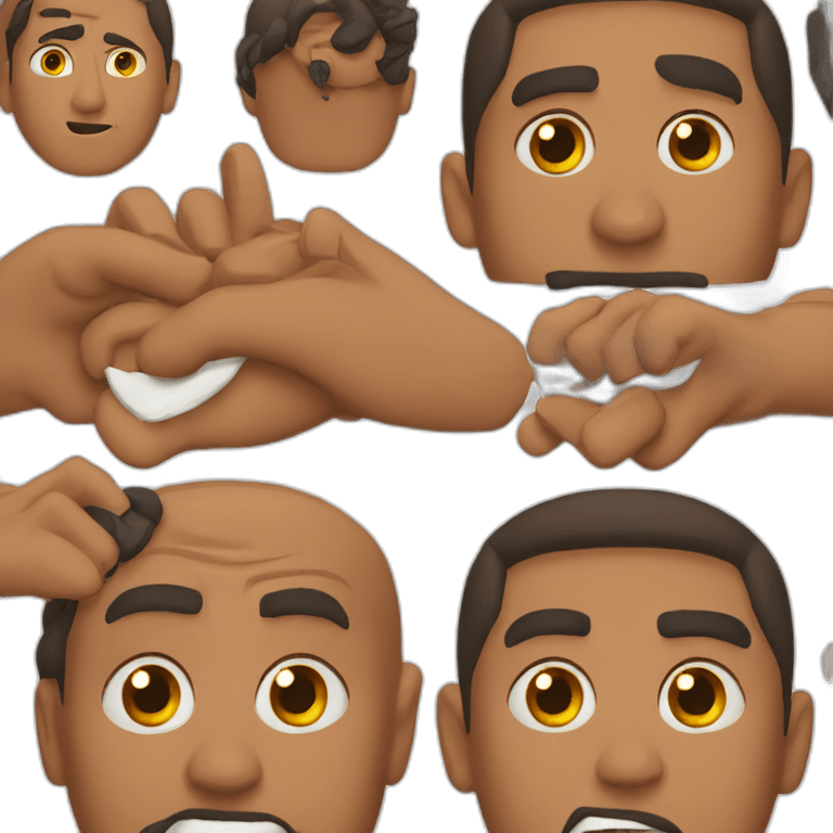 dwayne johnson eyebrow emoji