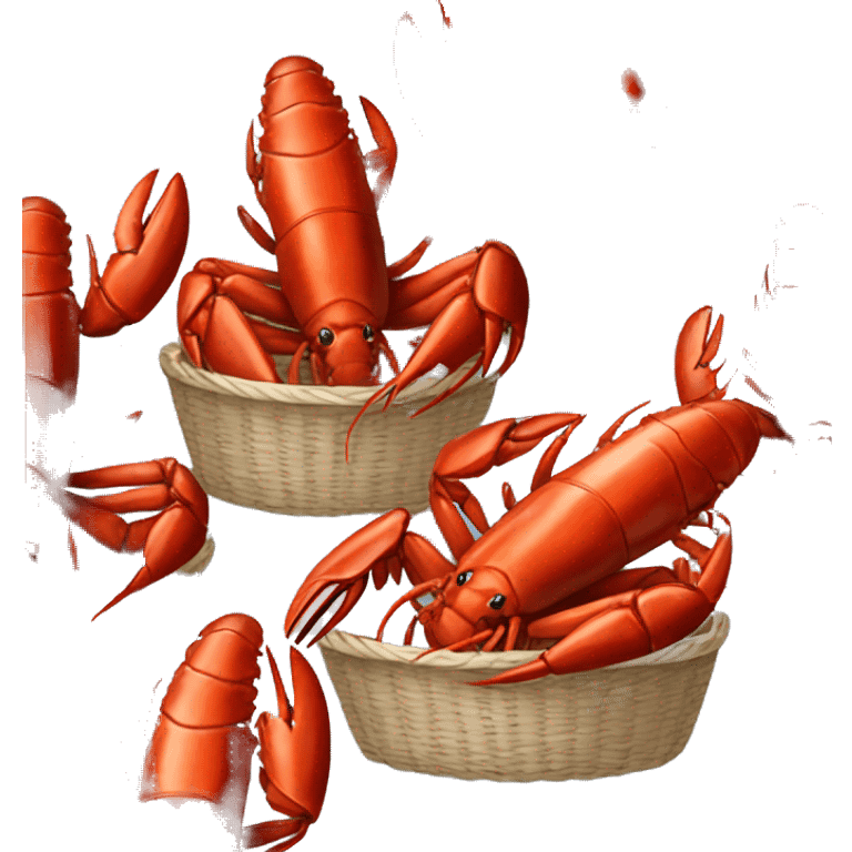 basket of lobsters emoji