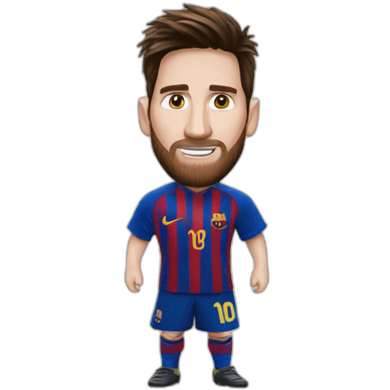 Messi qui gagne la coupe du monde emoji