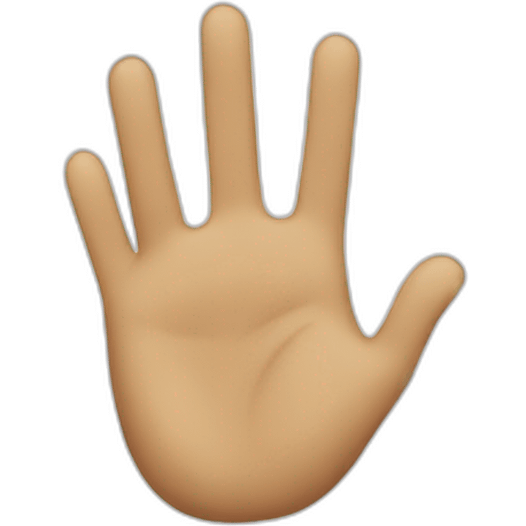 cool hand emoji